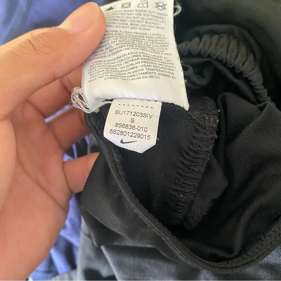 Black And Grey Nike Running Shorts - Picture 6 of 8